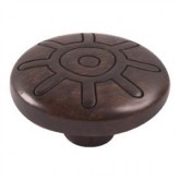 Wooden Engraved Knob 422WE